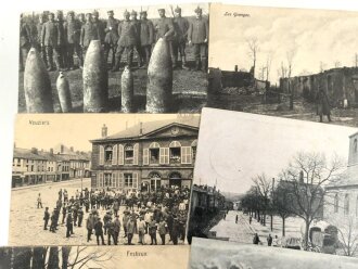 Kaiserreich und 1. Weltkrieg, 10 Stück Ansichtskarten