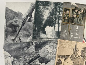 Kaiserreich und 1. Weltkrieg, 10 Stück Ansichtskarten