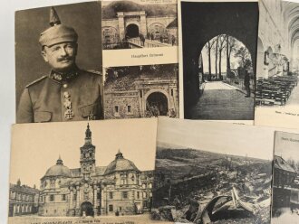 Kaiserreich und 1. Weltkrieg, 10 Stück Ansichtskarten