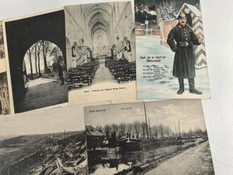 Kaiserreich und 1. Weltkrieg, 10 Stück Ansichtskarten