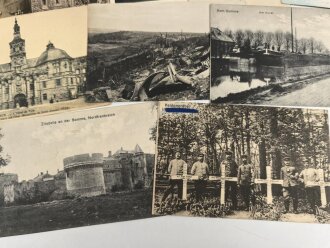 Kaiserreich und 1. Weltkrieg, 10 Stück Ansichtskarten