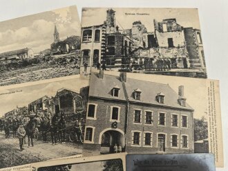Kaiserreich und 1. Weltkrieg, 10 Stück Ansichtskarten
