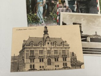 Kaiserreich und 1. Weltkrieg, 10 Stück Ansichtskarten