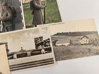 Kaiserreich und 1. Weltkrieg, 10 Stück Ansichtskarten