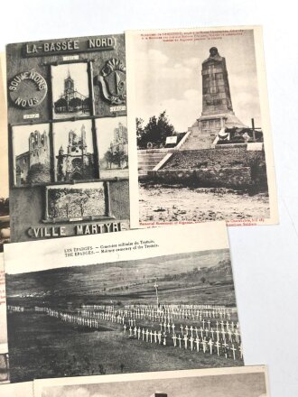Kaiserreich und 1. Weltkrieg, 10 Stück Ansichtskarten