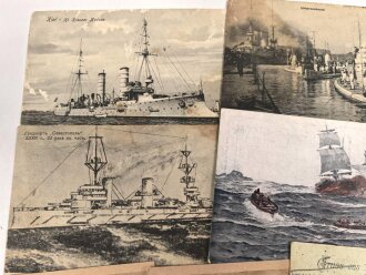 Kaiserreich und 1. Weltkrieg, 10 Stück Ansichtskarten