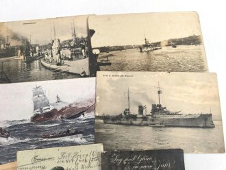 Kaiserreich und 1. Weltkrieg, 10 Stück Ansichtskarten