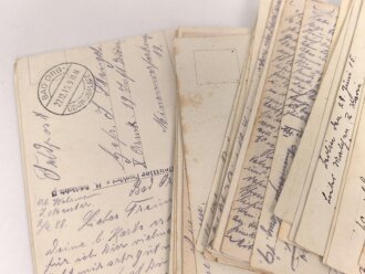 1.Weltkrieg, Konvolut 50 Fotos, meist im Postkartenformat