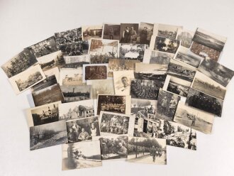 1.Weltkrieg, Konvolut 50 Fotos, meist im Postkartenformat
