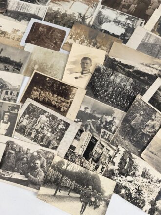 1.Weltkrieg, Konvolut 50 Fotos, meist im Postkartenformat