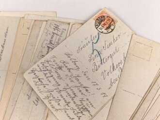 1.Weltkrieg, Konvolut 50 Fotos, meist im Postkartenformat