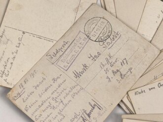1.Weltkrieg, Konvolut 50 Fotos, meist im Postkartenformat