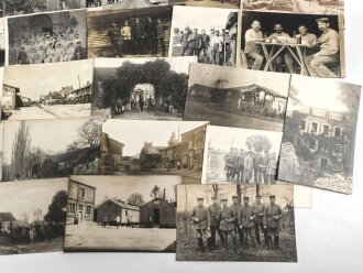 1.Weltkrieg, Konvolut 50 Fotos, meist im Postkartenformat