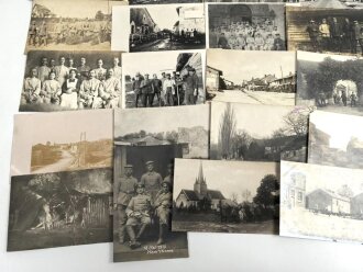 1.Weltkrieg, Konvolut 50 Fotos, meist im Postkartenformat
