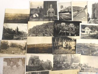1.Weltkrieg, Konvolut 50 Fotos, meist im Postkartenformat