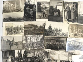 1.Weltkrieg, Konvolut 50 Fotos, meist im Postkartenformat