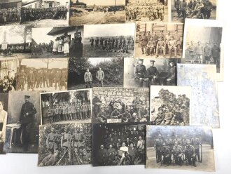1.Weltkrieg, Konvolut 50 Fotos, meist im Postkartenformat