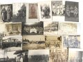 1.Weltkrieg, Konvolut 50 Fotos, meist im Postkartenformat