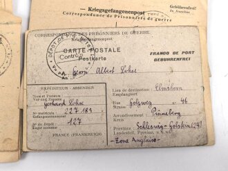 Konvolut Feldpost und Kriegsgefangenenpost , Insgesamt 42...