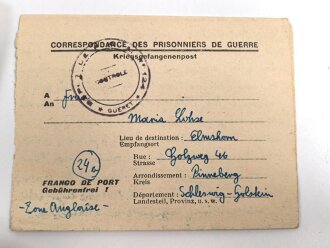 Konvolut Feldpost und Kriegsgefangenenpost , Insgesamt 42 zusammengehörige Belege