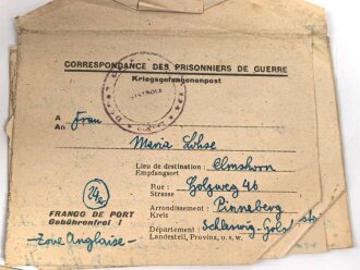 Konvolut Feldpost und Kriegsgefangenenpost , Insgesamt 42 zusammengehörige Belege