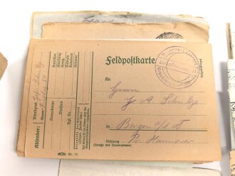 1.Weltkrieg, Konvolut Feldpost eines Artilleristen, insgesamt 45 Belege