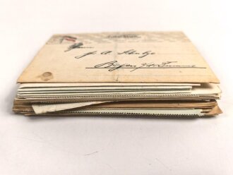 1.Weltkrieg, Konvolut Feldpost eines Artilleristen, insgesamt 45 Belege