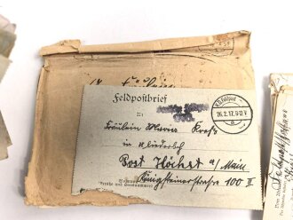 1.Weltkrieg, Konvolut Feldpost eines Infanteristen , insgesamt 33 Belege