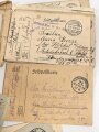 1.Weltkrieg, Konvolut Feldpost eines Infanteristen , insgesamt 33 Belege