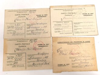 Konvolut  Kriegsgefangenenpost Frankreich, Insgesamt...