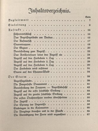 "Douaumont wie es wirklich war" von Eugen Rabe. Frundsberg Verlag 1934 mit 94 Seiten