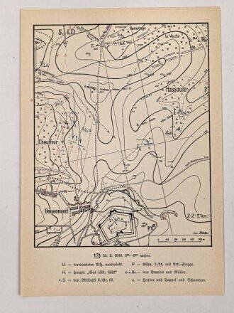 "Seelenkräfte in Kampf um Douaumont" Kurt Klüfer. 363 Seiten plus Karten, Verlag Die Brücke 1938