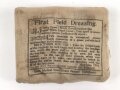 Großbritannien 2. Weltkrieg, Verbandspäckchen " First Field Dressing" datiert 1944
