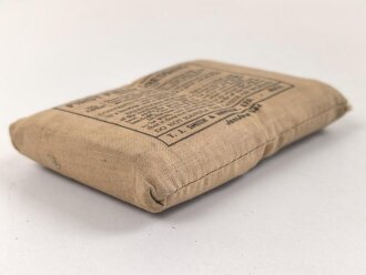 Großbritannien 2. Weltkrieg, Verbandspäckchen " First Field Dressing" datiert 1944