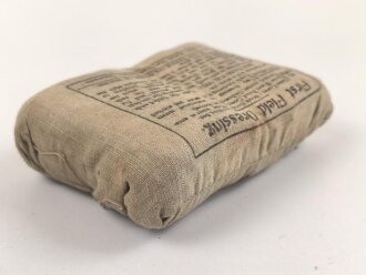 Großbritannien 2. Weltkrieg, Verbandspäckchen " First Field Dressing" undatiert