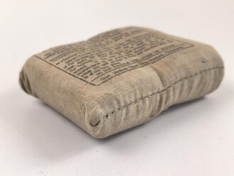 Großbritannien 2. Weltkrieg, Verbandspäckchen " First Field Dressing" undatiert