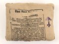 Großbritannien 2. Weltkrieg, Verbandspäckchen " First Field Dressing" datiert 1945