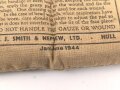 Großbritannien 2. Weltkrieg, Verbandspäckchen " First Field Dressing" datiert 1944