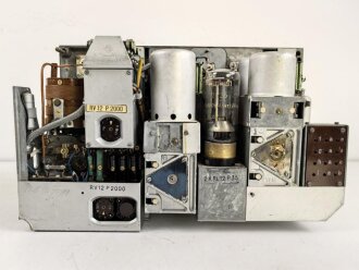 80 Watt Sender a  ( 80 W.S.a ) datiert 1943 ( für Panzerspähwagen und Schützenpanzer) überlackiertes Stück , ungereinigt,  Funktion nicht geprüf