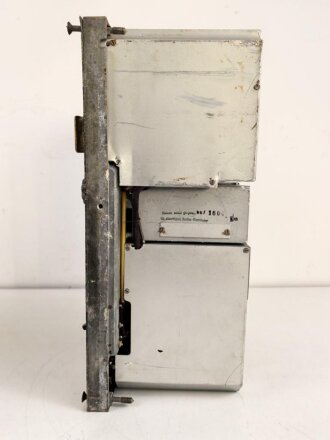 80 Watt Sender a  ( 80 W.S.a ) datiert 1943 ( für Panzerspähwagen und Schützenpanzer) überlackiertes Stück , ungereinigt,  Funktion nicht geprüf