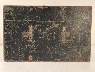 80 Watt Sender a  ( 80 W.S.a ) datiert 1943 ( für Panzerspähwagen und Schützenpanzer) überlackiertes Stück , ungereinigt,  Funktion nicht geprüf