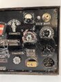 80 Watt Sender a  ( 80 W.S.a ) datiert 1943 ( für Panzerspähwagen und Schützenpanzer) überlackiertes Stück , ungereinigt,  Funktion nicht geprüf