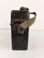 Feldfernsprecher 33 der Wehrmacht. Ungereinigtes Stück, datiert 1940, Funktion nicht geprüft