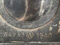 Feldfernsprecher 33 der Wehrmacht. Ungereinigtes Stück, datiert 1940, Funktion nicht geprüft