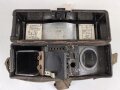 Feldfernsprecher 33 der Wehrmacht. Ungereinigtes Stück, datiert 1940, Funktion nicht geprüft