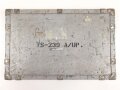 U.S.Army, Deckel für CY-573 / UP Carrying case. Originallack, Maße etwa 40 x 62cm. Alter unbekannt