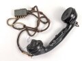 Handapparat für einen Feldfernsprecher 33 der Wehrmacht. Ungereinigt, die Kapseln fehlen