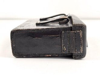 Schnurloser Überträger Wehrmacht datiert 1937. Guter Gesamtzustand, Funktion nicht geprüft, in Tasche, diese ebenfalls aus den 1930iger Jahren