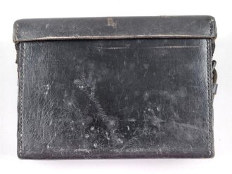 Schnurloser Überträger Wehrmacht datiert 1937. Guter Gesamtzustand, Funktion nicht geprüft, in Tasche, diese ebenfalls aus den 1930iger Jahren