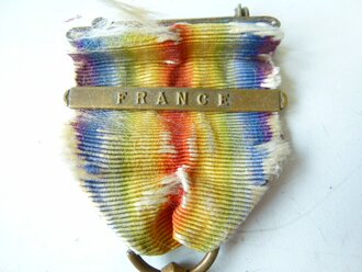 US WWI, Victory medal with "France" bar